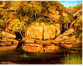 Kangaroo Creek - Print